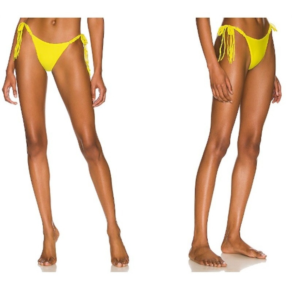 NWT Pilyq PQ M Sunshine Mila Tie Teeny Yellow 130640
